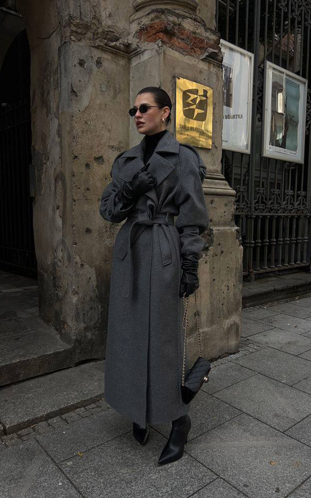 Свободный, немного мешковатый крой 